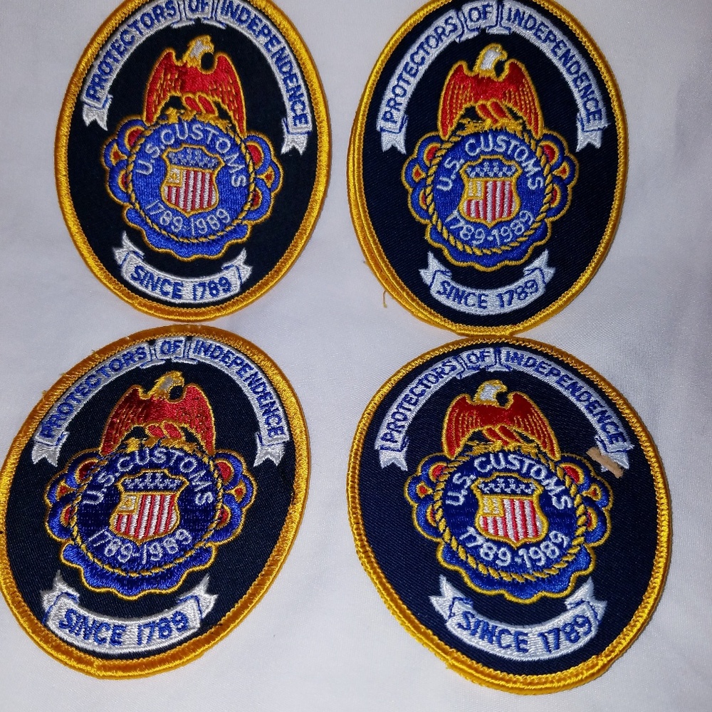 Vintage U.S. Customs Insignia Patches